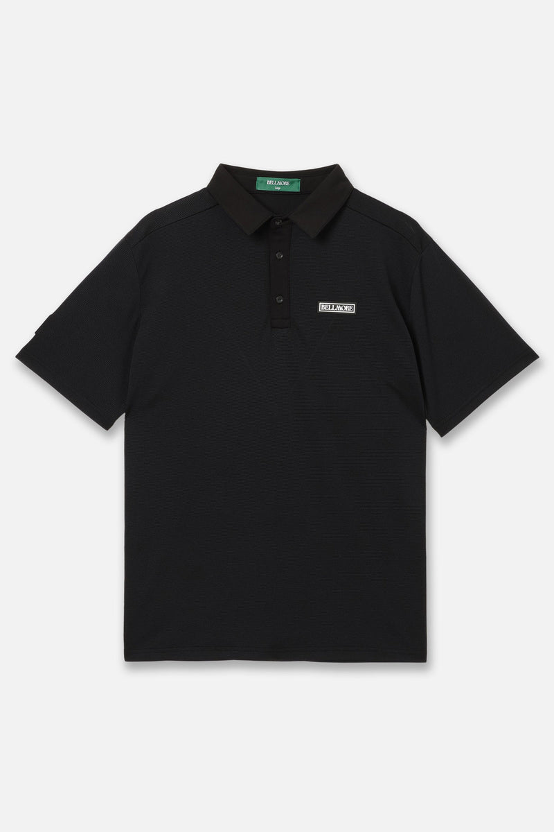 AUTHENTIC S/S POLO SHIRTS - BLACK – BELLMORE