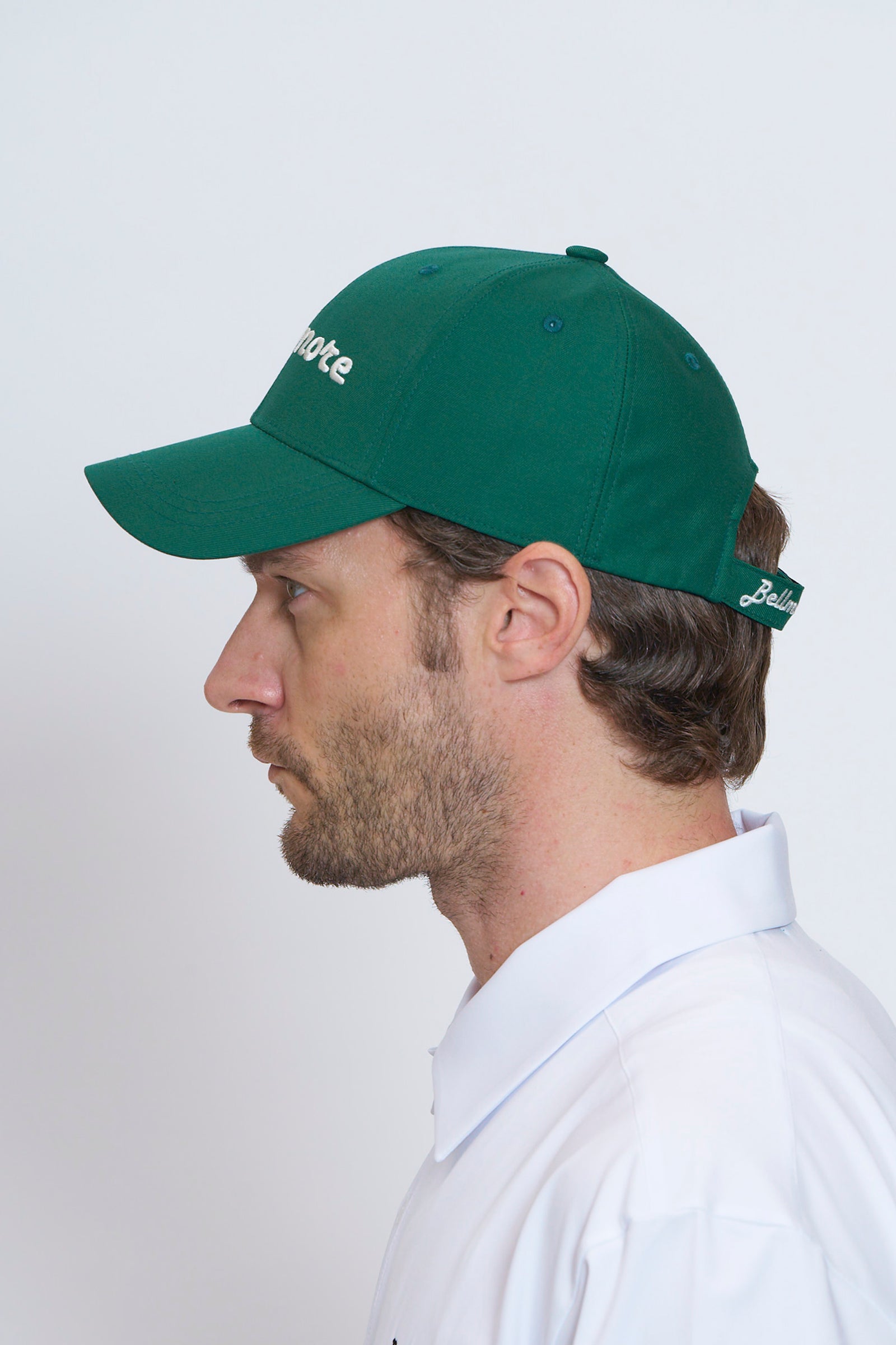 LOGO 6-PANEL CAP - GREEN – BELLMORE