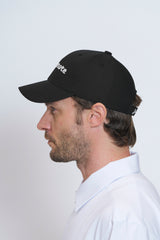 LOGO 6-PANEL CAP - BLACK