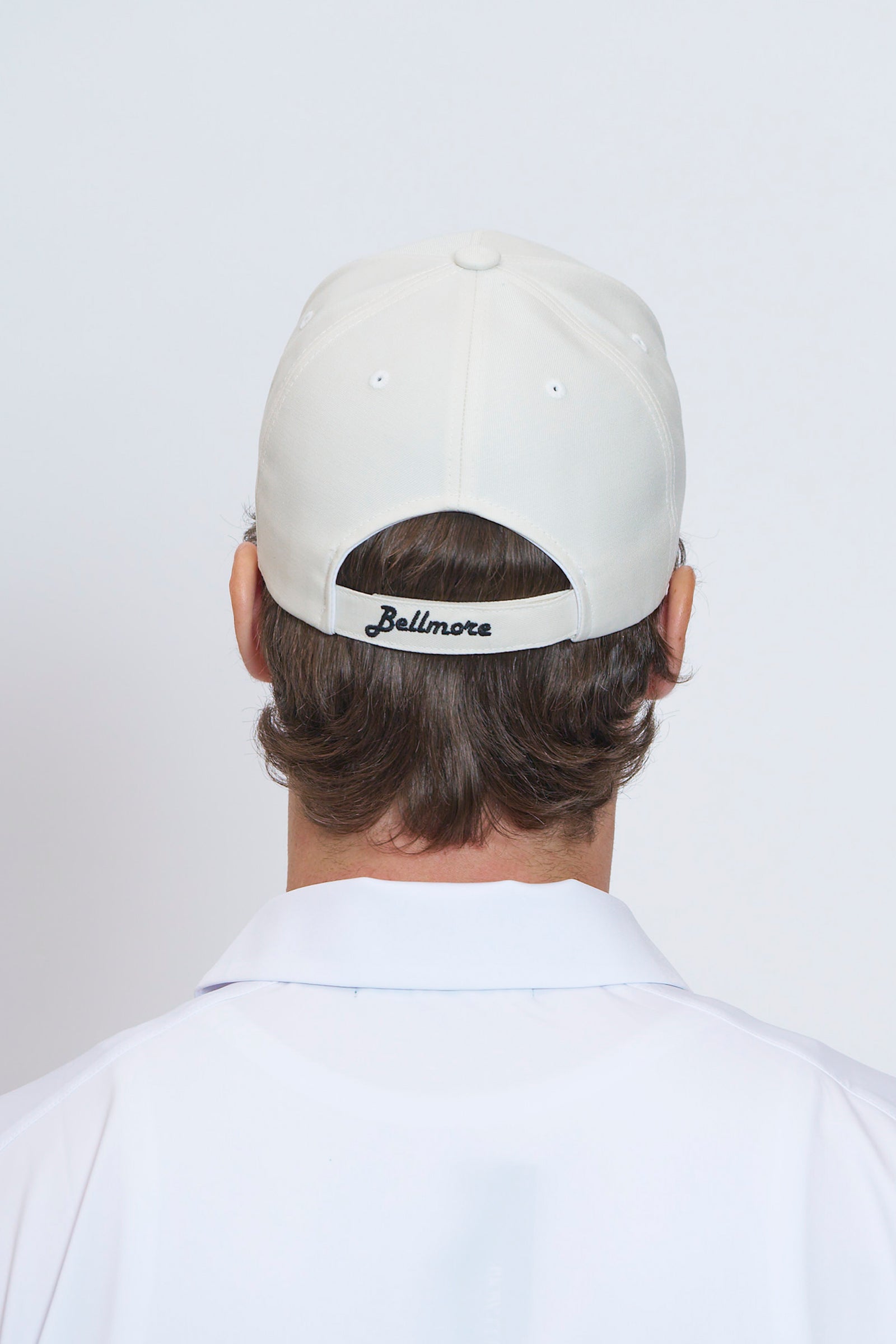bellmore キャップ LOGO 6-PANEL CAP - WHITE – BELLMORE