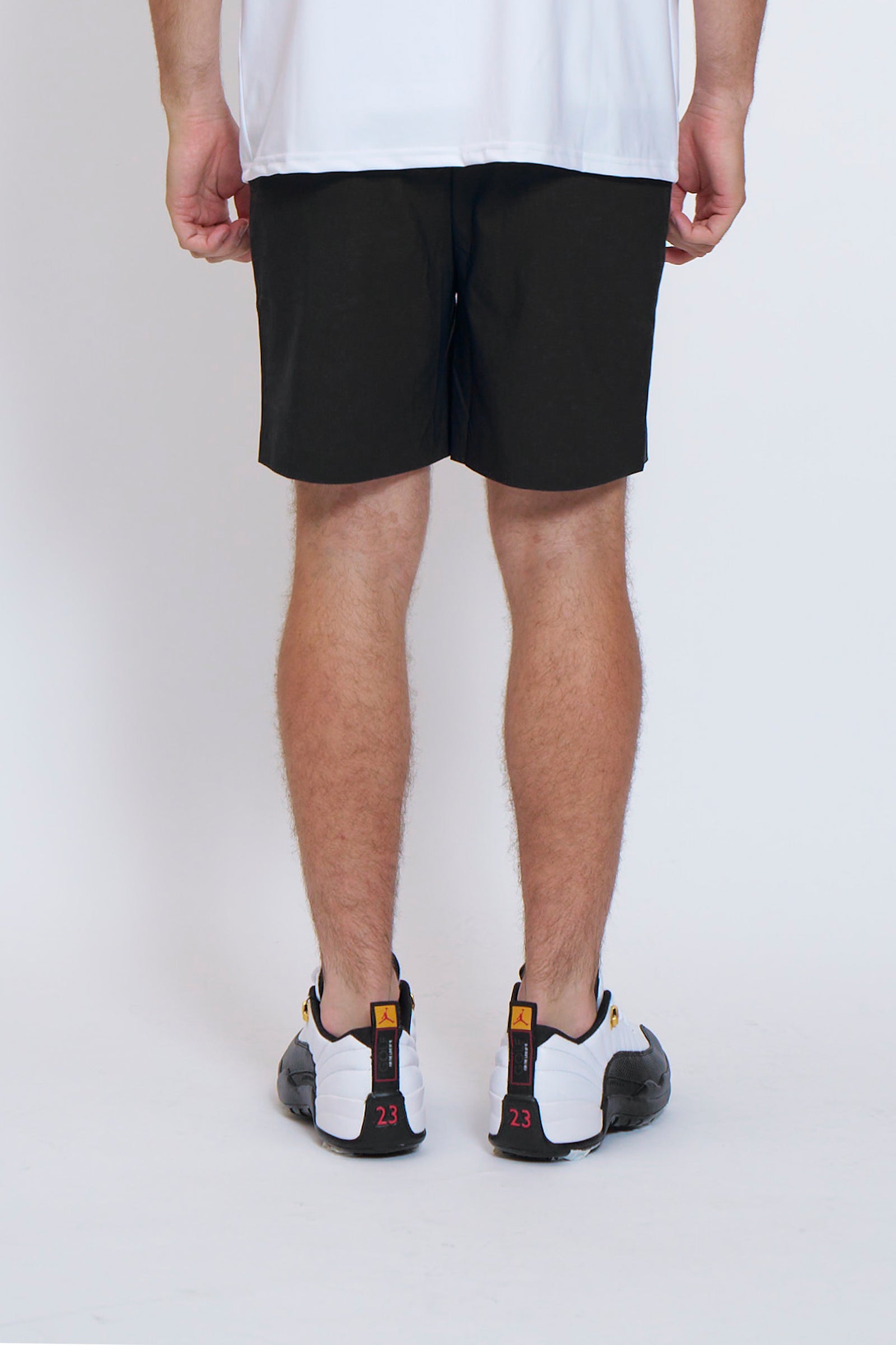 BELLMORE ベルモア　ハーフパンツ　ゴルフ　ロゴ　チェック　32 L BELLMORE ベルモア ハーフパンツ ゴルフ ロゴ チェック 32 L