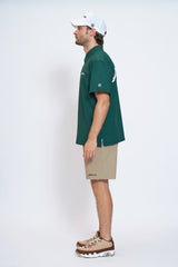 LOGO SS POLO SHIRTS - GREEN