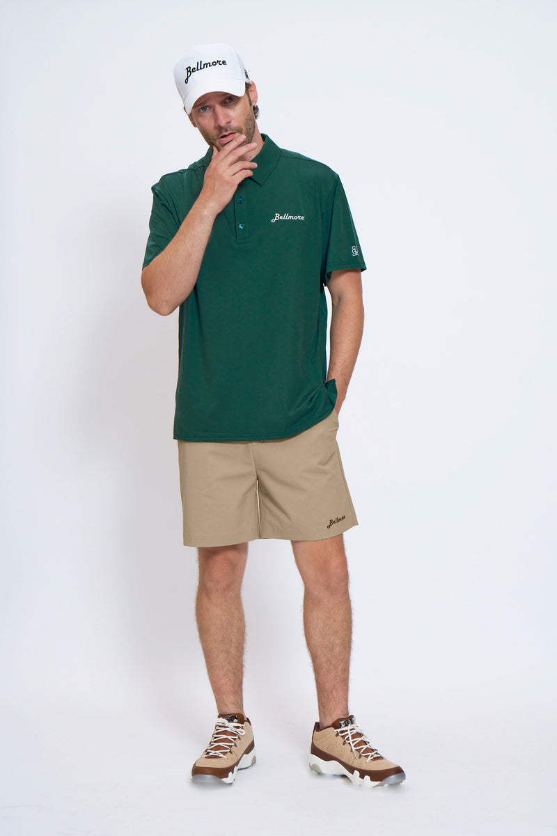 LOGO SS POLO SHIRTS - GREEN