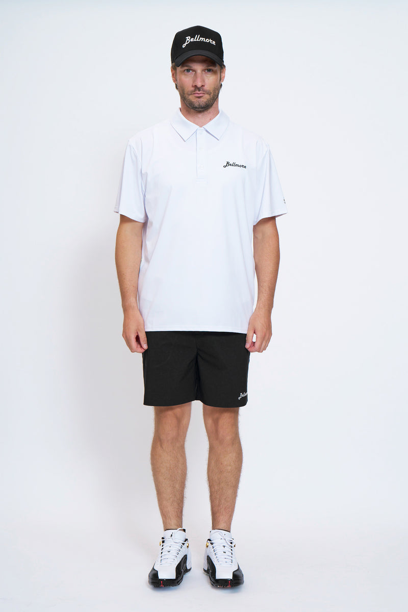 LOGO SS POLO SHIRTS - WHITE