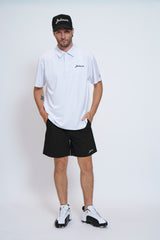 LOGO SS POLO SHIRTS - WHITE