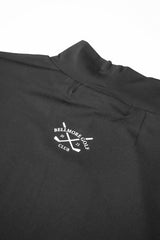 [7月14日発売] COOL BREEZE L/S MOCKNECK - BLACK