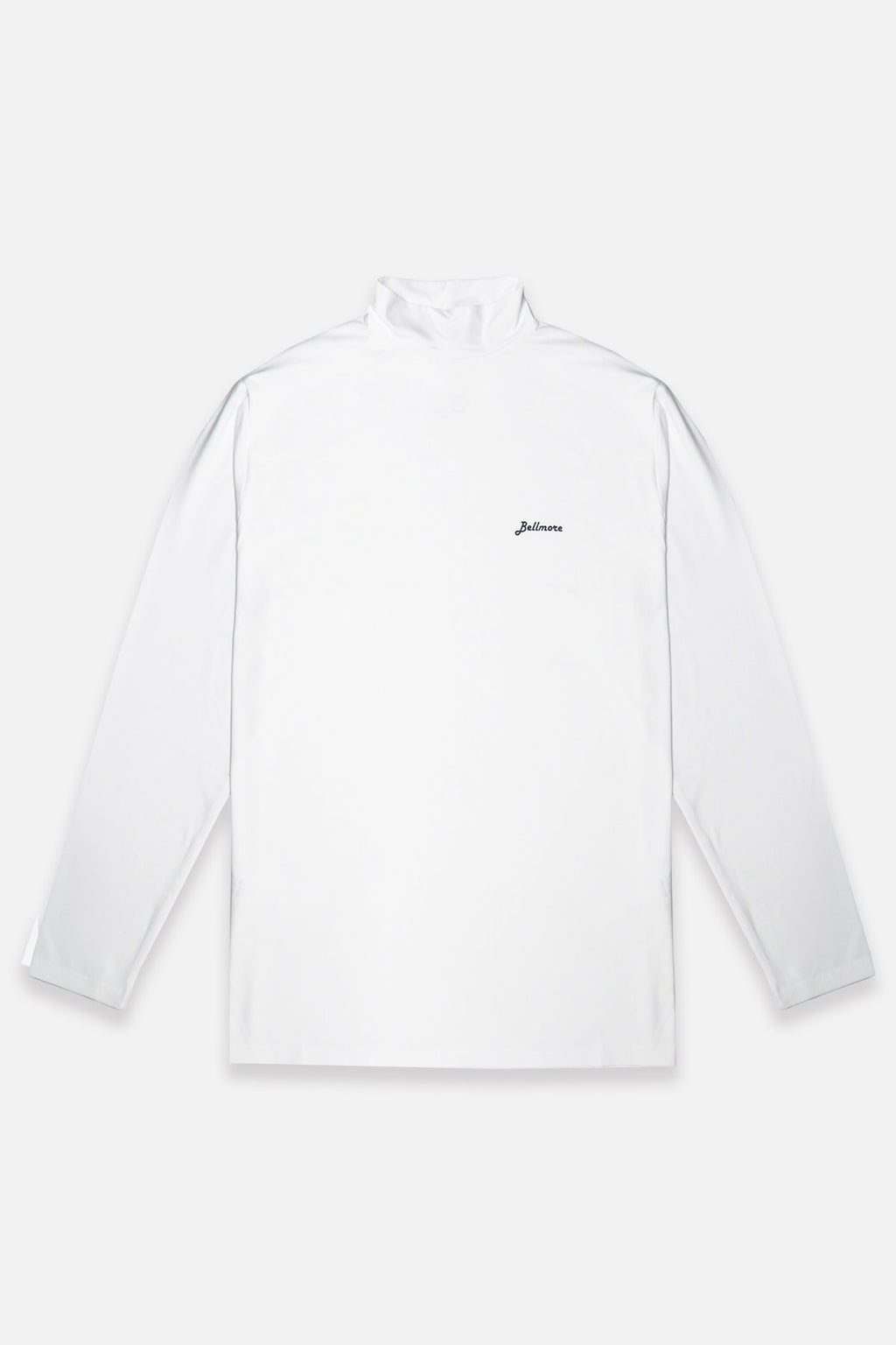 7月14日発売] COOL BREEZE L/S MOCKNECK - WHITE – BELLMORE