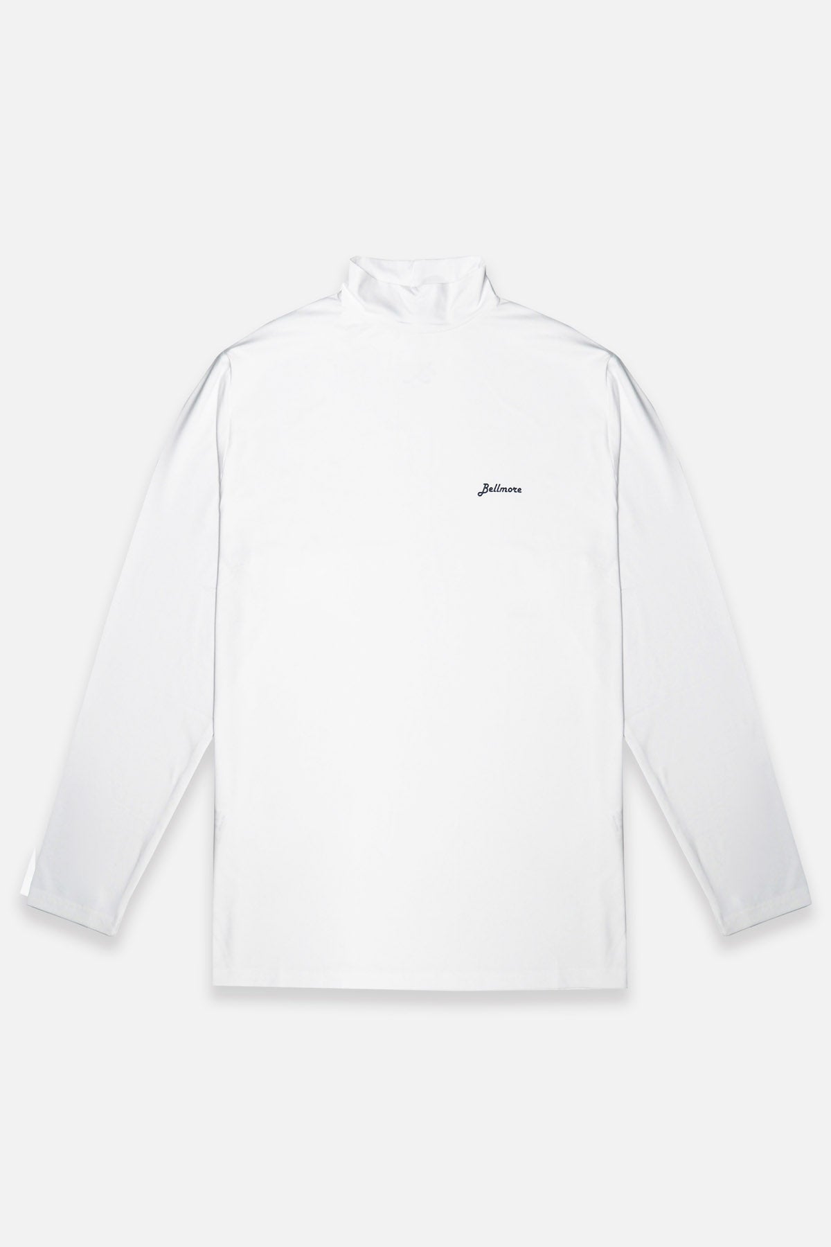 7月14日発売] COOL BREEZE L/S MOCKNECK - WHITE – BELLMORE