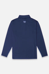 [7月14日発売] COOL BREEZE L/S POLO SHIRTS - NAVY