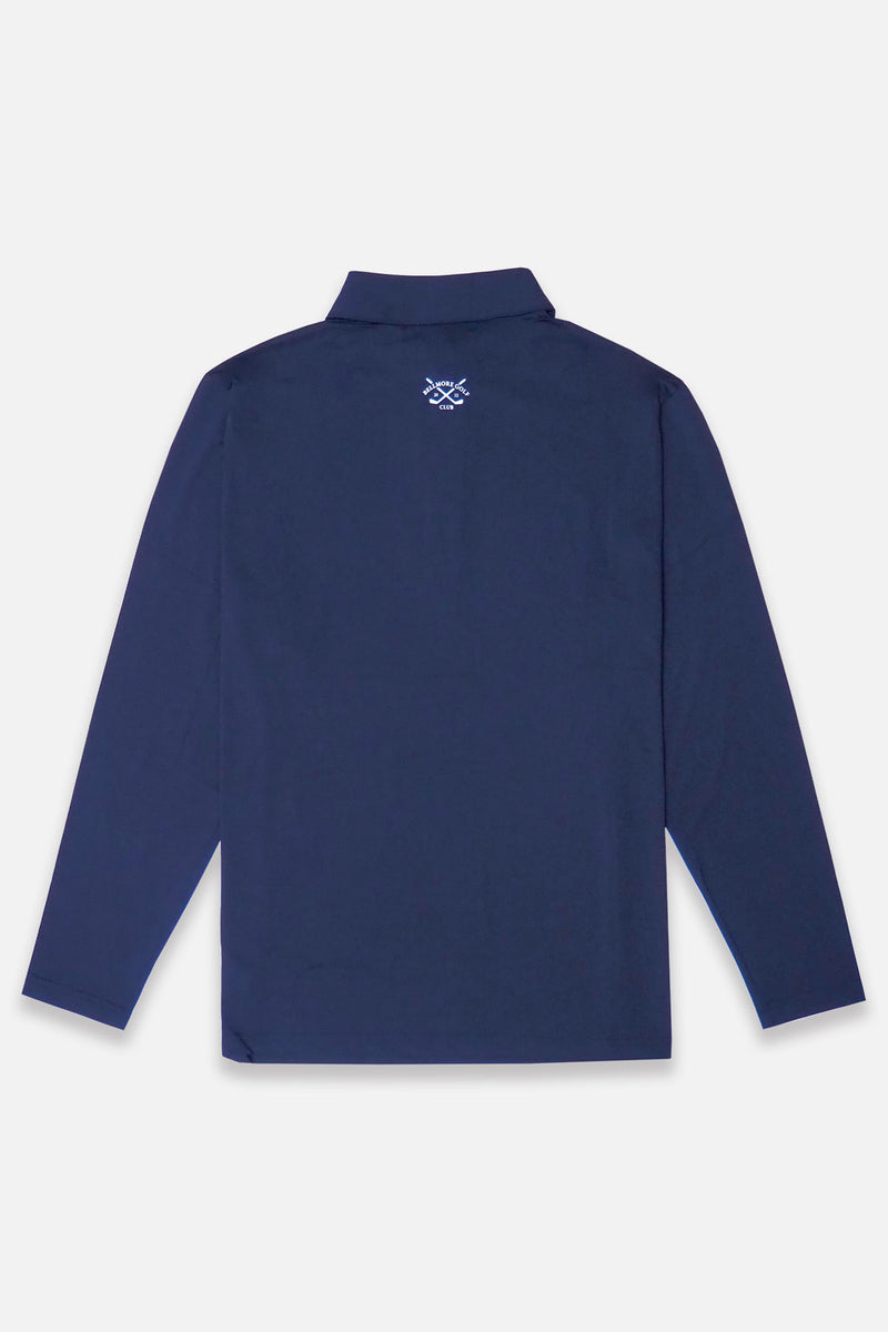7月14日発売] COOL BREEZE L/S POLO SHIRTS - NAVY – BELLMORE