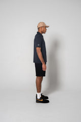 COOL BREEZE S/S POLO SHIRTS - BLACK
