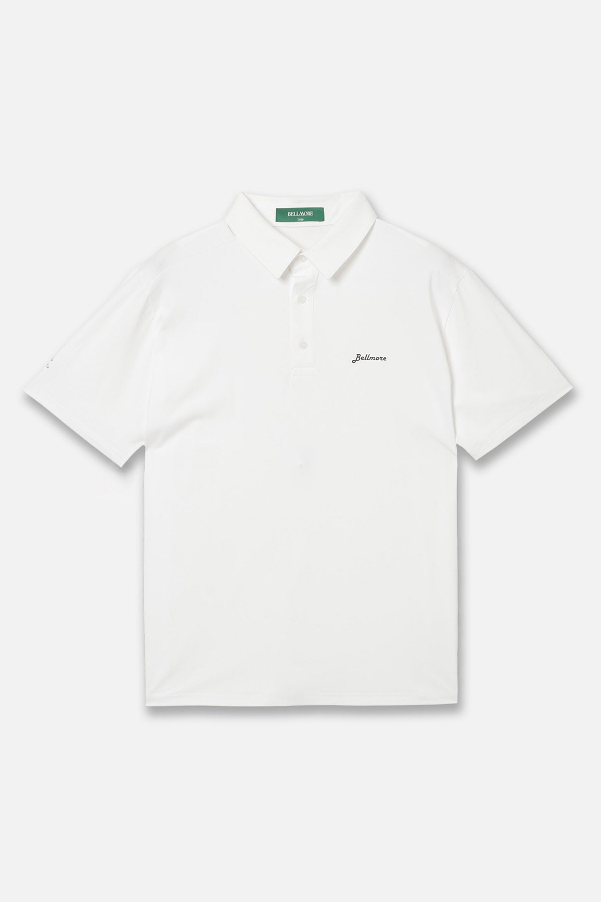 Bellmore ホワイト ポロシャツ XXL ベルモア 4月30日発売] JACQUARD S/S POLO SHIRTS - WHITE – BELLMORE