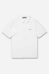 [4月10日発売] COOL BREEZE S/S POLO SHIRTS - WHITE