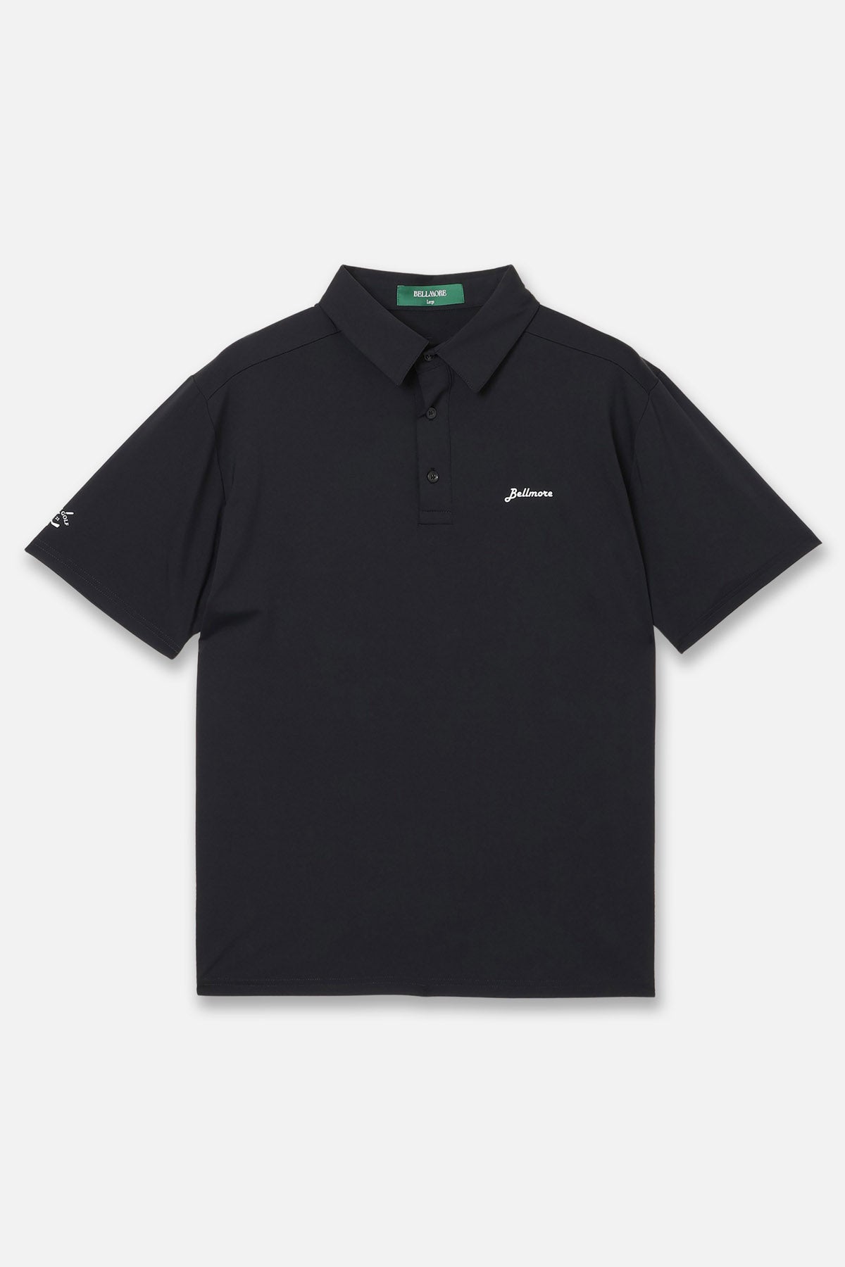 COOL BREEZE S/S POLO SHIRTS - BLACK – BELLMORE