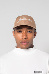 EMBLEM 6 PANEL CAP - BEIGE