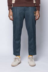 '25 FAUX SUEDE STRETCH PANTS - GREEN