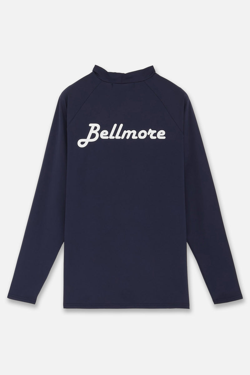 LOGO LS MOCKNECK - NAVY