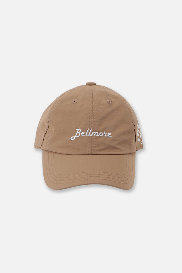 NYLON 6 PANEL CAP - BEIGE