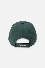 NYLON 6 PANEL CAP - GREEN