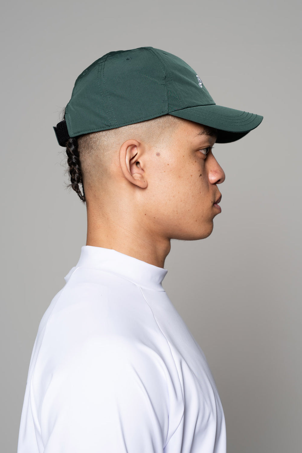 NYLON 6 PANEL CAP - GREEN – BELLMORE