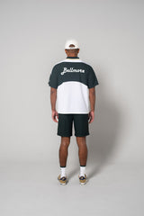[5月22日発売] MESH TUCK SHORTS - GREEN