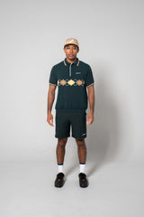 [5月22日発売] ARGYLE S/S POLO SHIRTS - GREEN