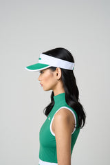 [7月23日発売] TWO TONE SUN VISOR - WHITE