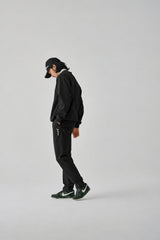 CLUB CLASSIC SLACKS - BLACK (MODEL SIDE)