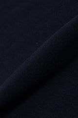 EMBLEM LS TURTLE-NECK - NAVY