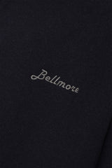 FAUX CASHMERE TRACK JACKET - NAVY (DETAIL)