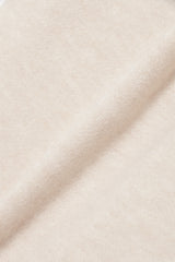 FAUX CASHMERE TRACK PANTS - BEIGE (FABRIC)