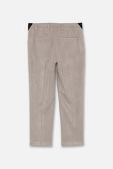 [12月13日発売] FAUX SUEED STRETCH PANTS - GREY