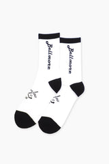 [5月20日発売] LOGO LINE SOCKS - BLACK