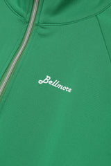 PIPING HALF ZIP MOCKNECK - GREEN (DETAIL)