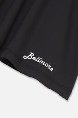 STRETCH FLARE SKIRT - BLACK (DETAIL)