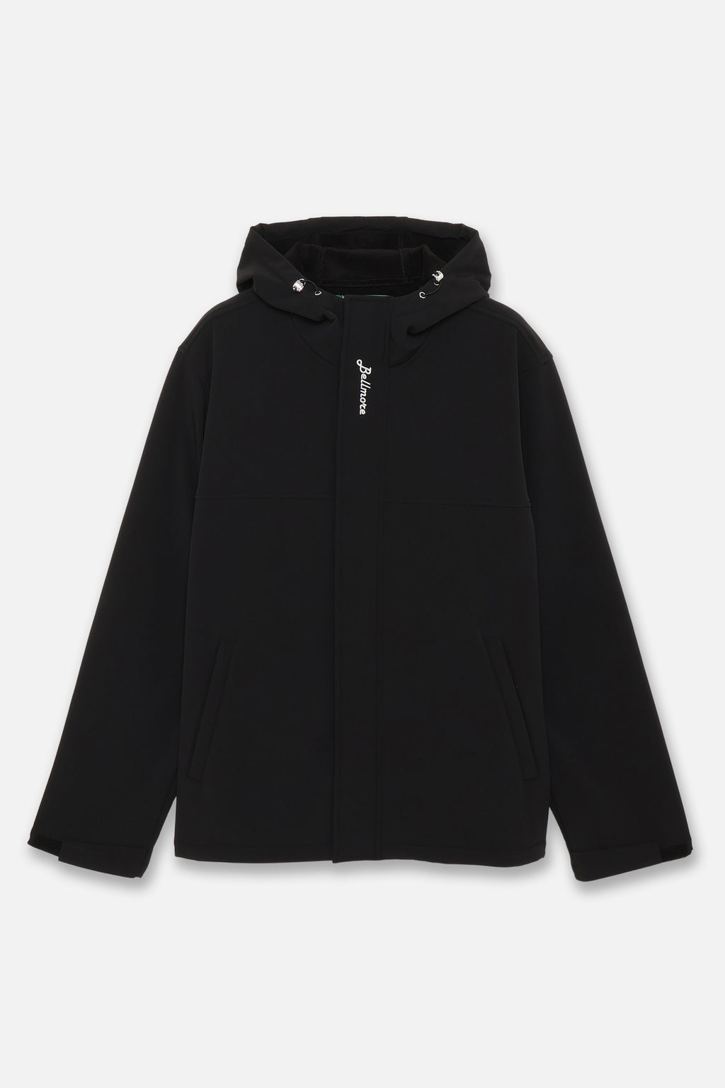 TECH BONDED NYLON JACKET - BLACK – BELLMORE