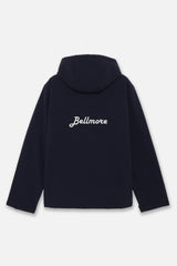 TECH BONDED NYLON JACKET - NAVY (BACK)
