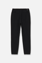 TECH BONDED NYLON PANTS - BLACK (BACK)