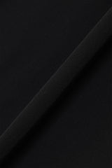 TECH BONDED NYLON PANTS - BLACK (FABRIC)