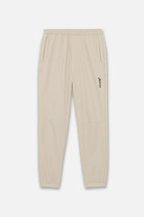 TECH BONDED NYLON PANTS - IVORY (FRONT)
