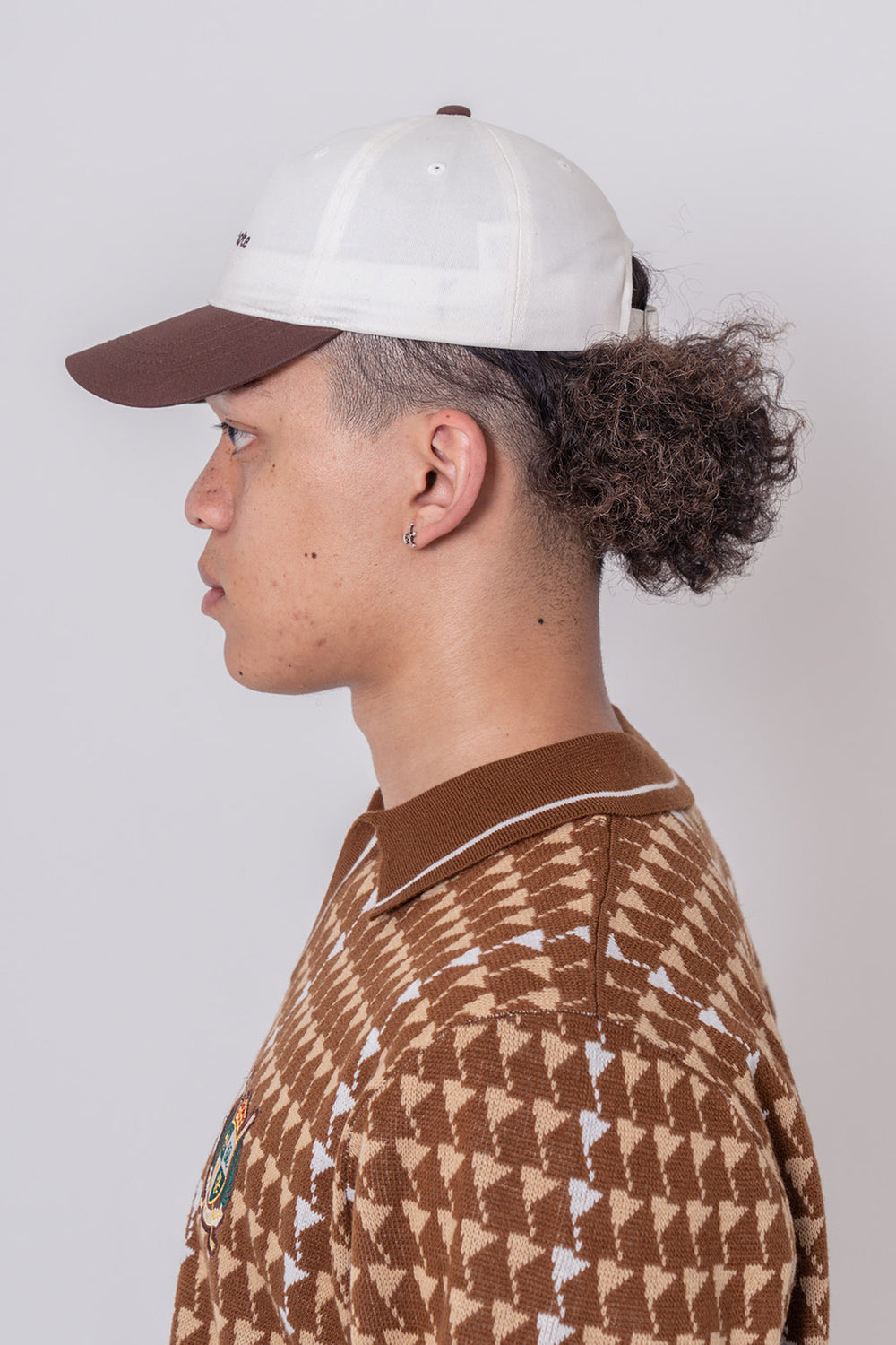TWO TONE CAP - BROWN – BELLMORE
