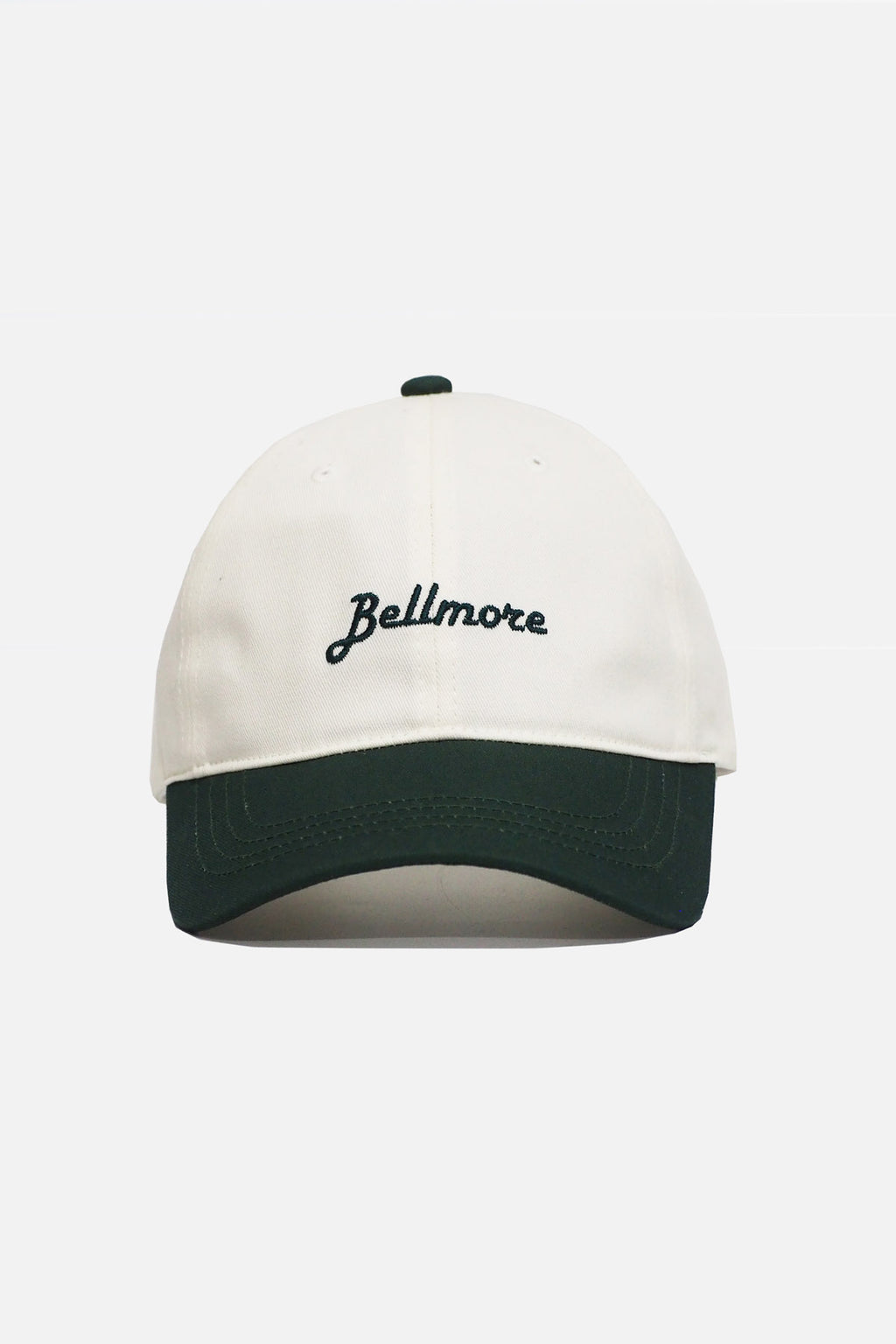 Bellmore Golf キャップ ベージュ TWO TONE CAP - GREEN – BELLMORE