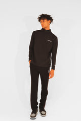 MOCKNECK LS JERSEY - BLACK