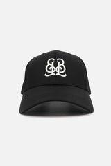 EMBLEM LOGO CAP - BLACK