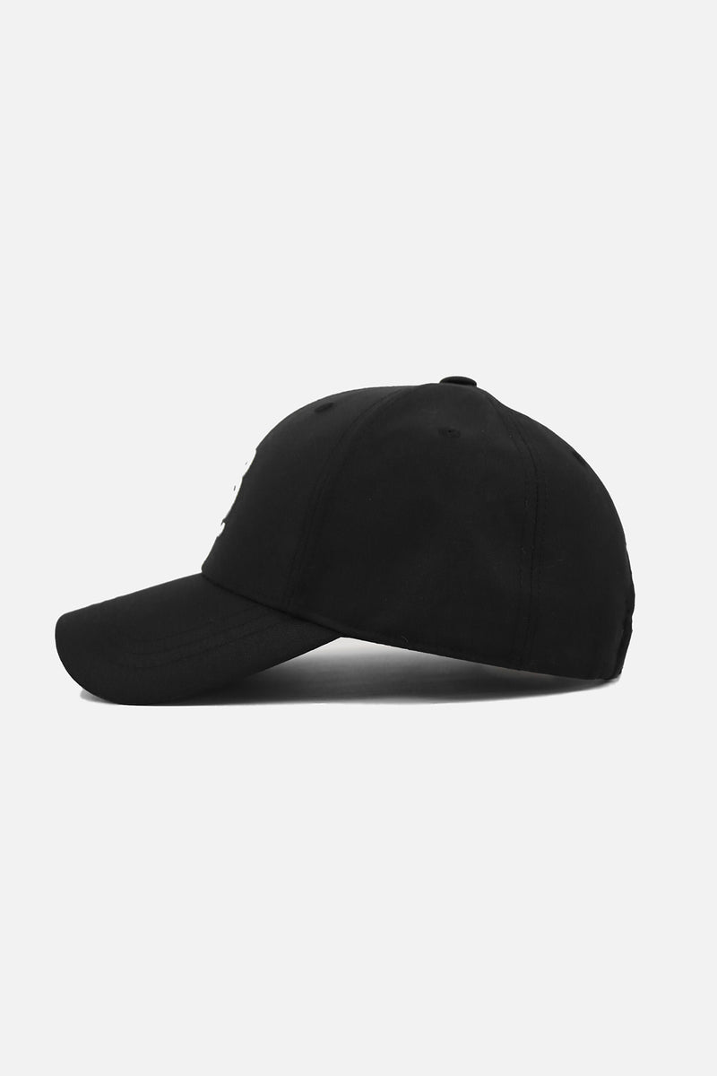 EMBLEM LOGO CAP - BLACK