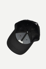 EMBLEM LOGO CAP - BLACK