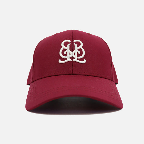未使用品　BELLMORE EMBLEM LOGO CAP - BLACK EMBLEM LOGO CAP - BURGUNDY – BELLMORE