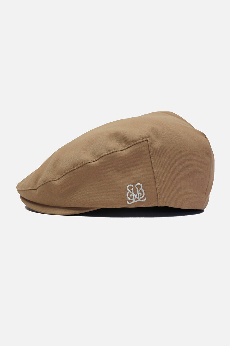 EMBLEM HUNTING CAP - BEIGE