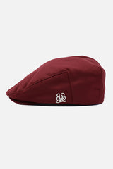 EMBLEM HUNTING CAP - BURGUNDY