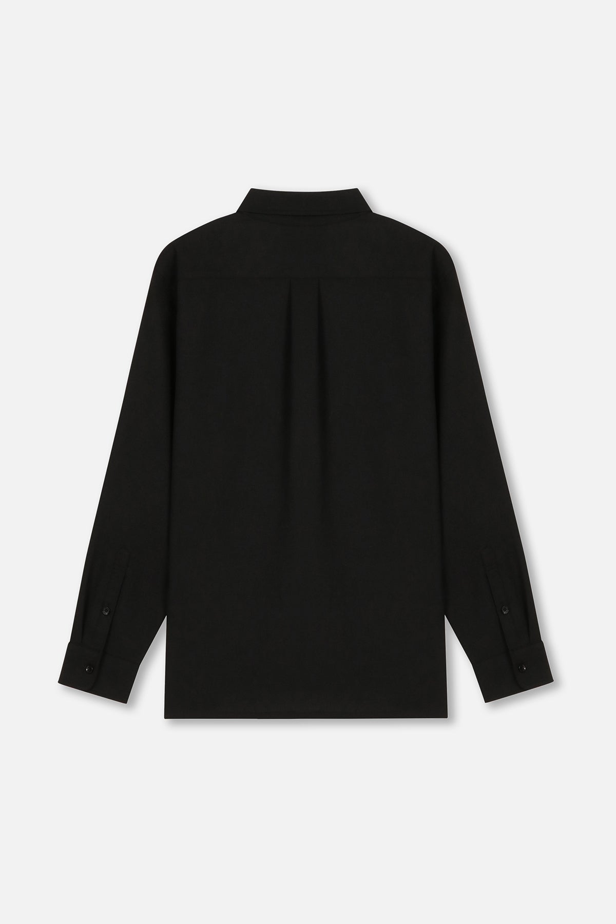 EMBLEM LS SHIRTS - BLACK – BELLMORE